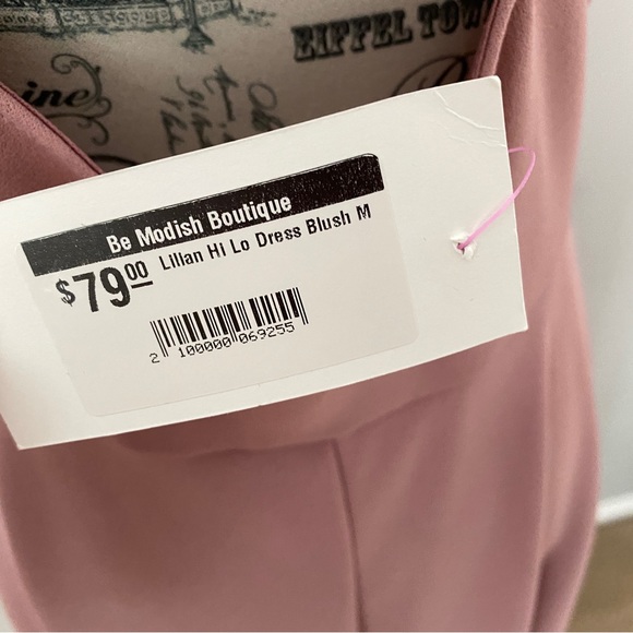 NWT Lovely Day Blush Dress (medium) - Picture 6 of 7